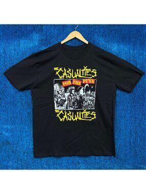 The Casualties For The Punx Rock T-Shirt Size Extra Large